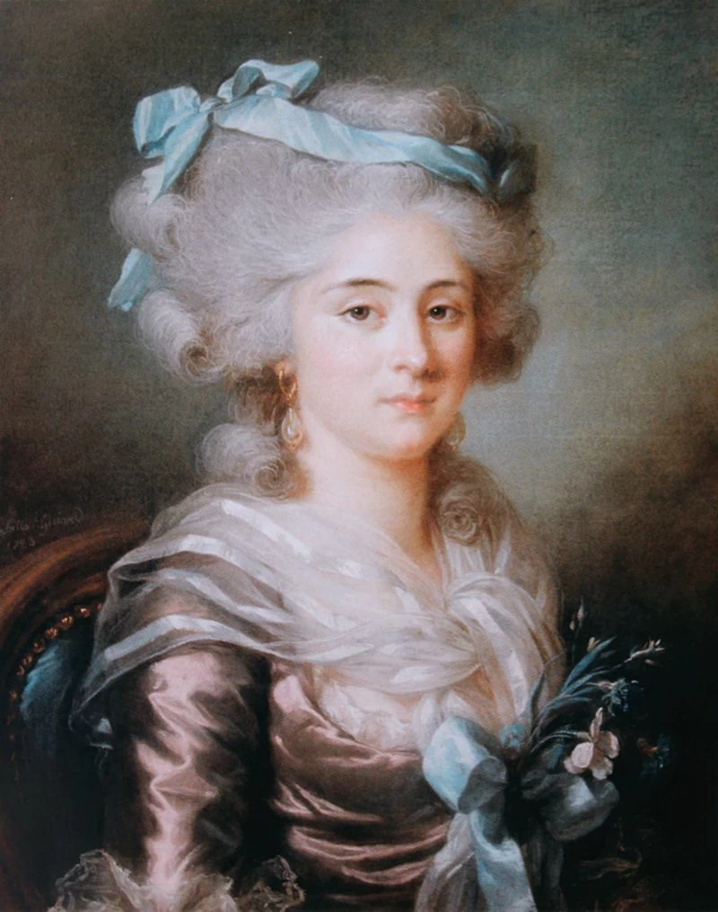 Ritratto di Flore Pajou, figlia di Augustin Pajou e Angelique Roumier - moglie dello scultore Claude Michel, Clodion, Louvre, Parigi